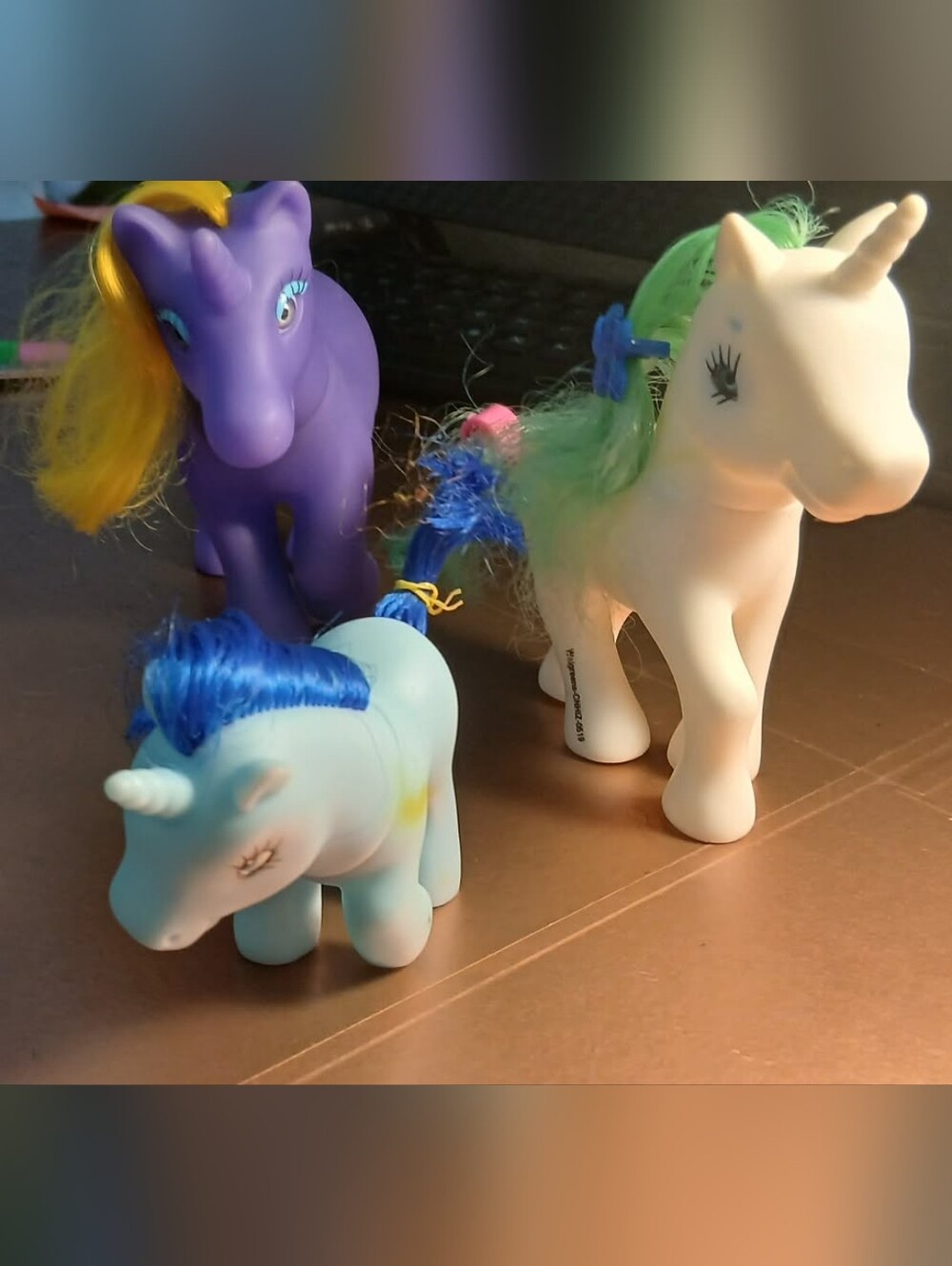 Purple Unicorn Toy LITTLE PONY SET